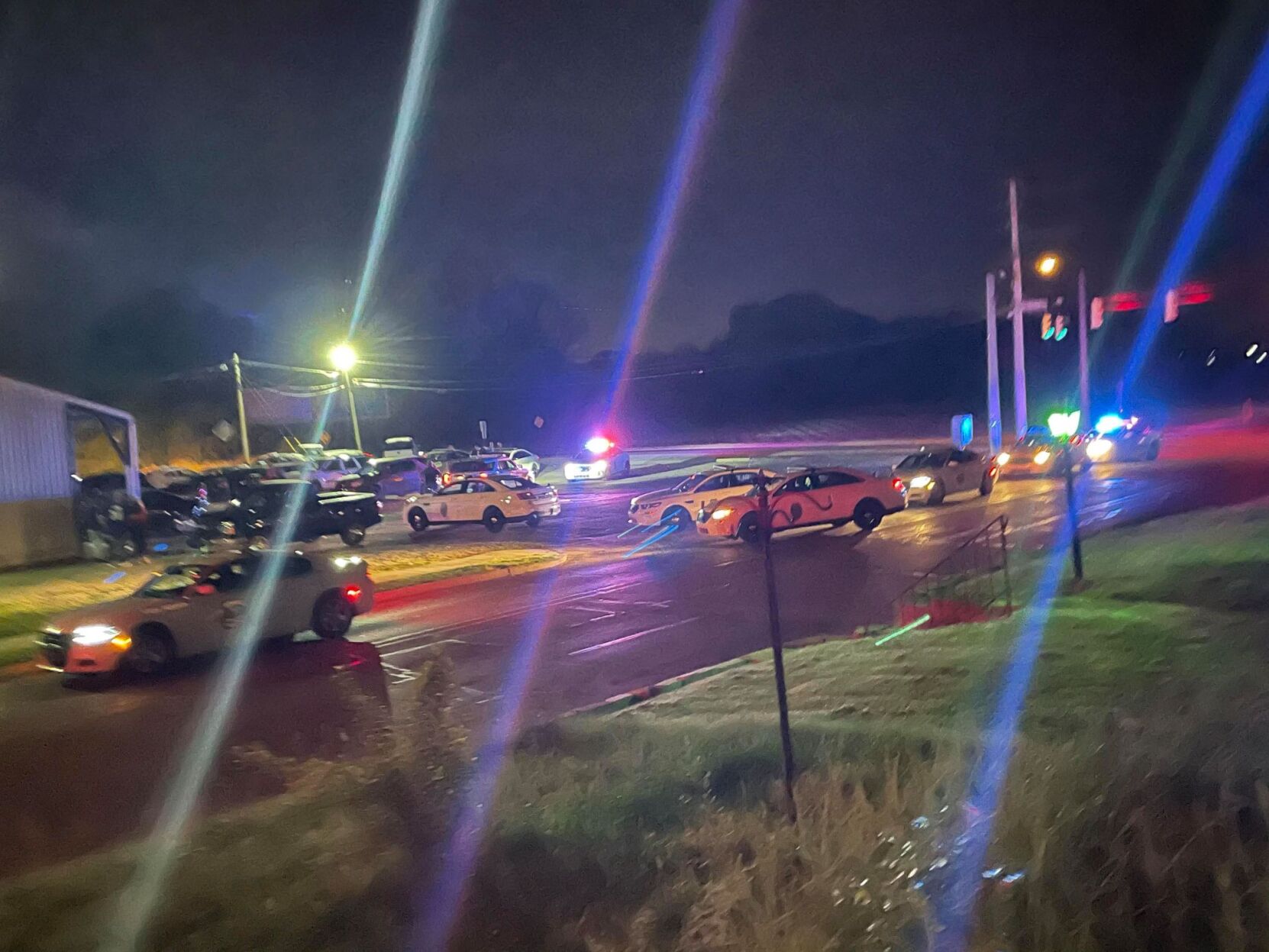 Police at Jimbo's